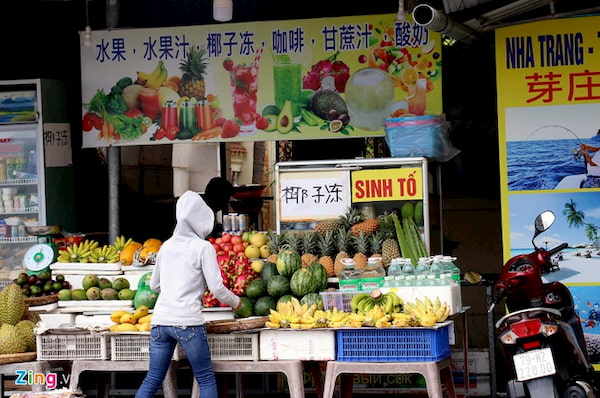 Nha Trang la thanh pho don luong lon khach du lich Trung Quoc hang nam