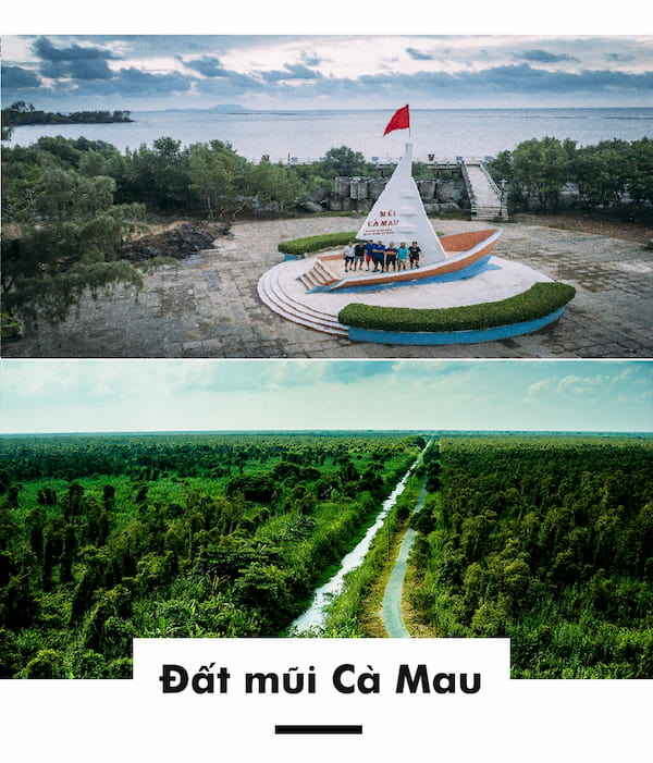 Dat mui Ca Mau hien hoa xinh dep