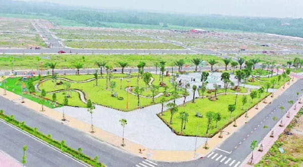 Khu cong vien Mega Park 1,2 hec ta se la noi thu gian ly tuong cua cu dan RichHome 3.