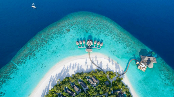 Thien duong o ha gioi Maldivie